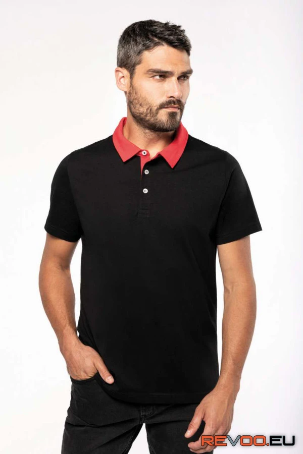 Kétszínű póló Kariban KA260 3.