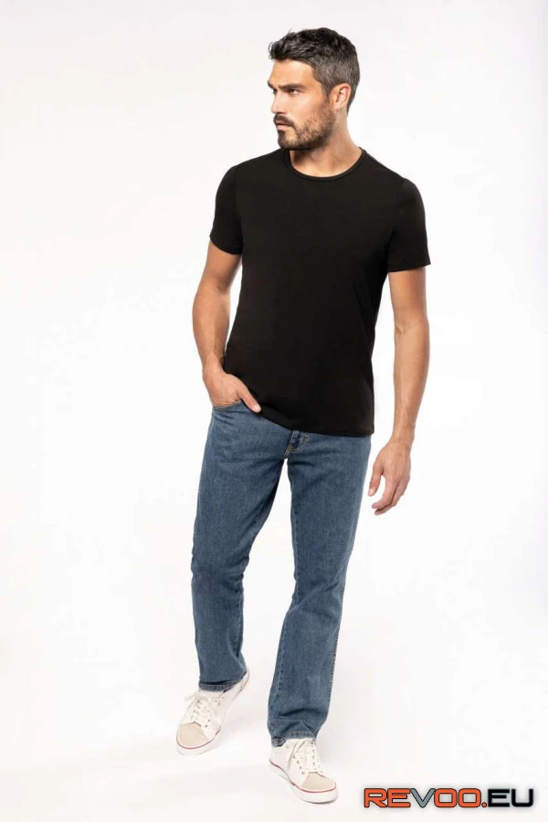 Rövid ujjú környakas póló Kariban KA3012 3.