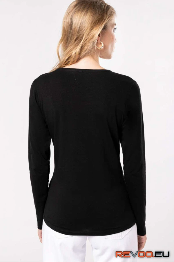 Hosszú ujjú környakas póló   Kariban KA3017 3.