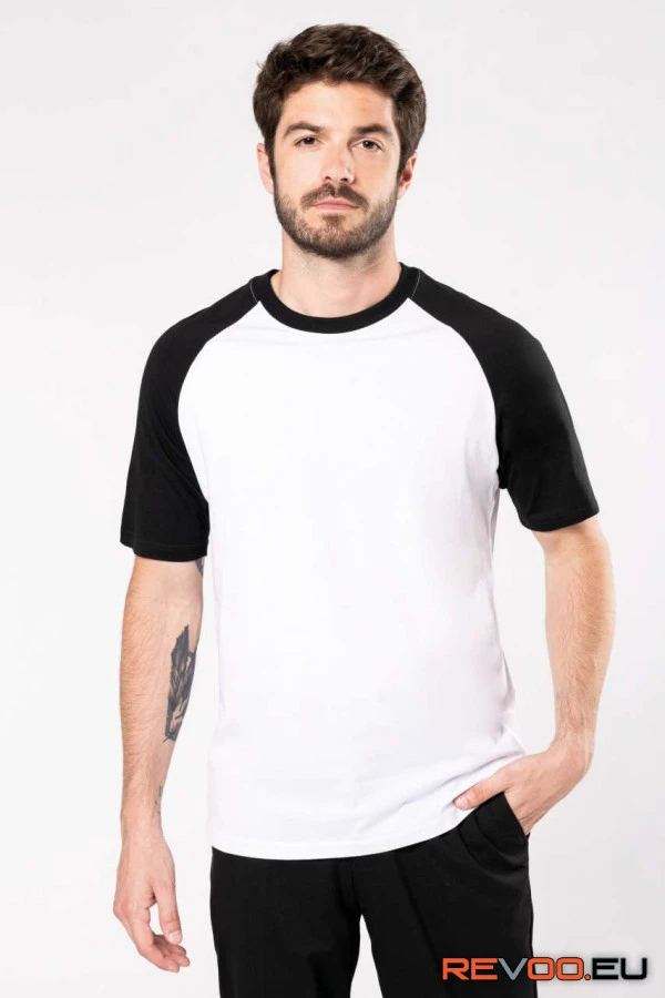 Baseball kontraszt póló   Kariban KA330 1.