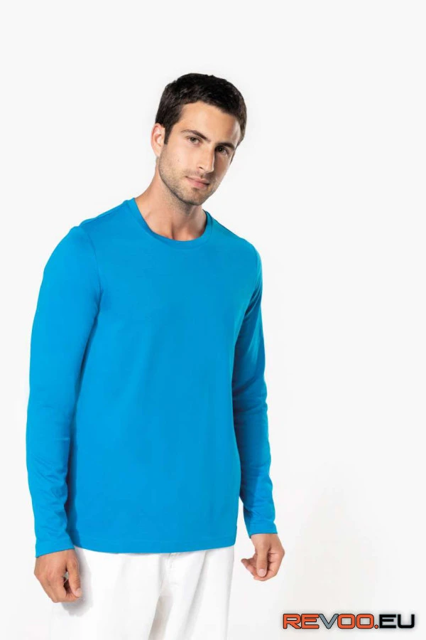 Hosszú ujjú környakas póló Kariban KA359 6.