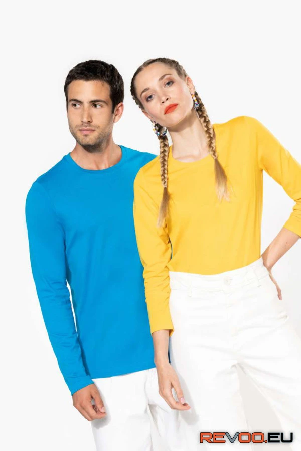 Hosszú ujjú környakas póló Kariban KA359 7.