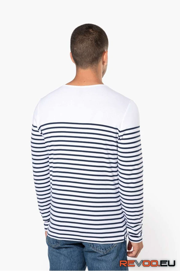 Hosszú ujjú breton csíkos felső Kariban KA366 7.