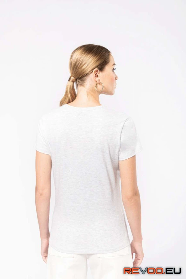 Rövid ujjú V-nyakú póló Kariban KA381 6.