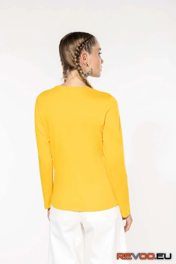 Hosszú ujjú környakas póló Kariban KA383 3.