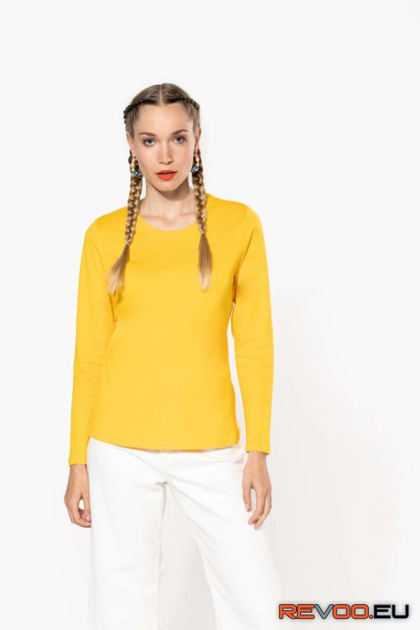 Hosszú ujjú környakas póló Kariban KA383 6.