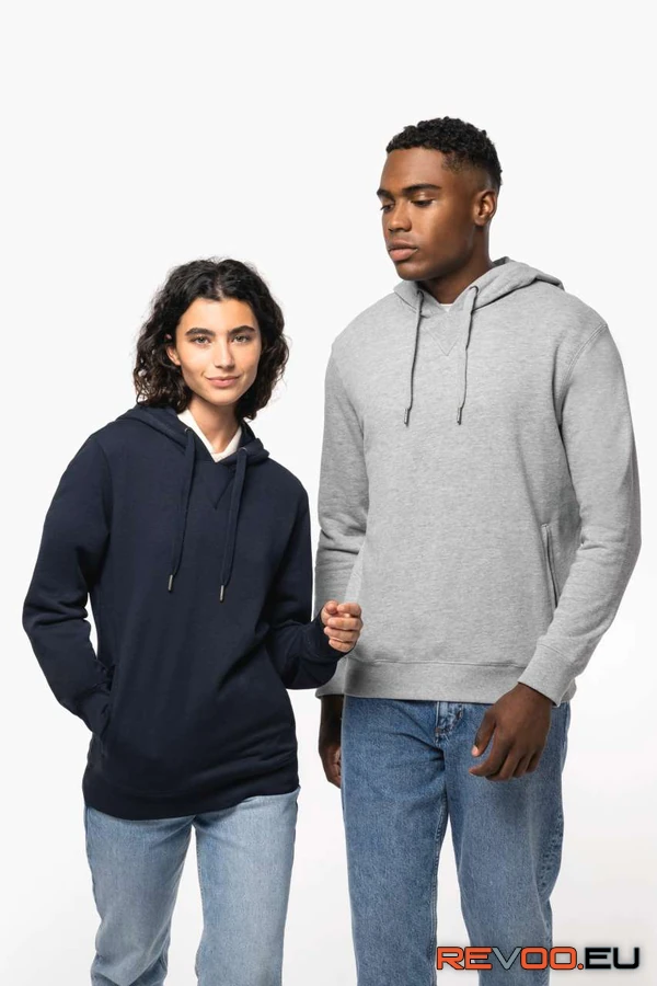 Uniszex környezetbarát French Terry Hoodie Kariban KA4009 7.