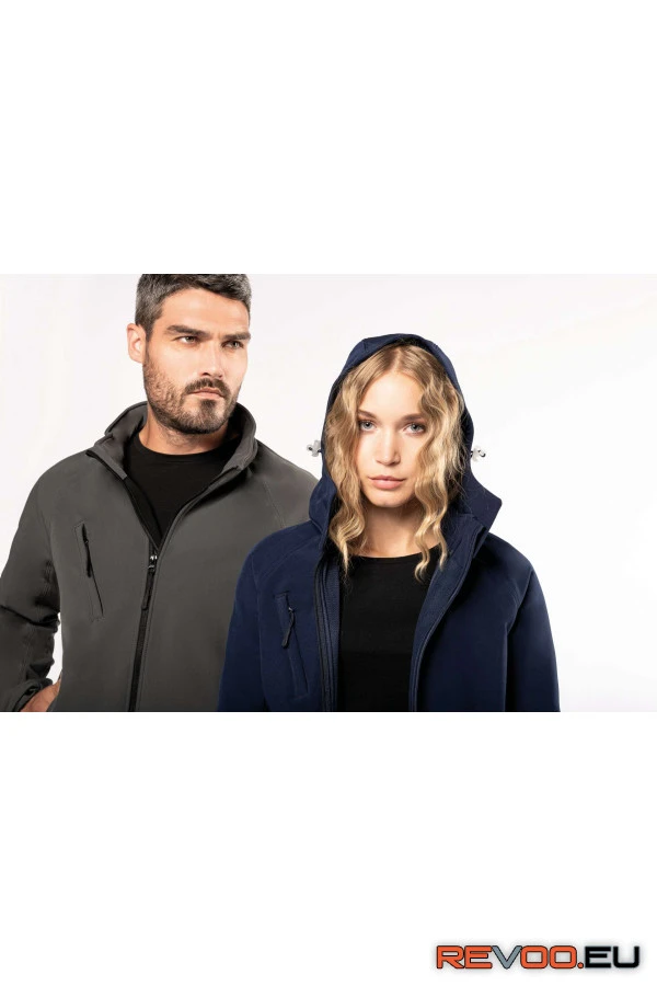 Kapucnis softshell dzseki Kariban KA413 3.