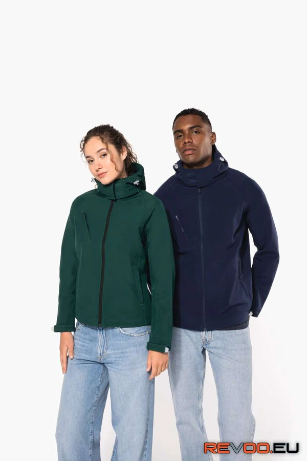 Kapucnis női softshell dzseki Kariban KA414 8.