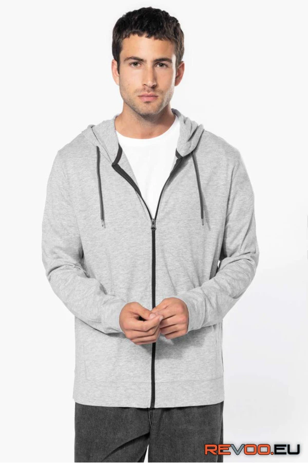 Könnyű pamut kapucnis pulóver Kariban KA438 3.