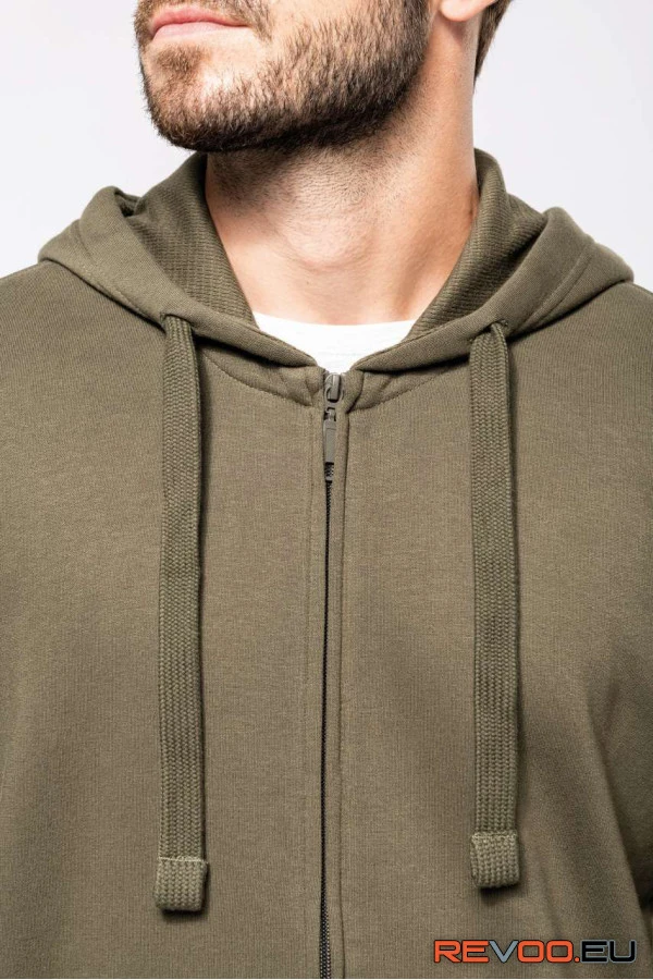 Végig cipzáras kapucnis pulóver Kariban KA454 5.