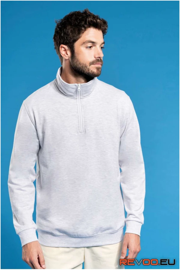 Félig cipzáras pulóver Kariban KA478 1.