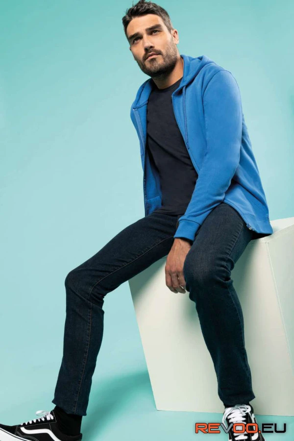 Végig cipzáras kapucnis pulóver Kariban KA479 4.