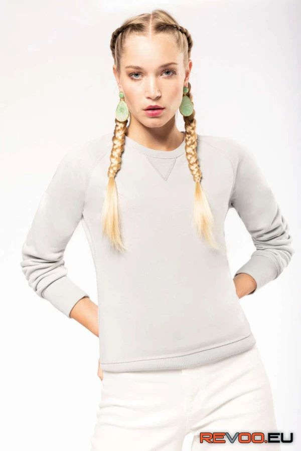 Biopamut női környakas pulóver Kariban KA481 1.