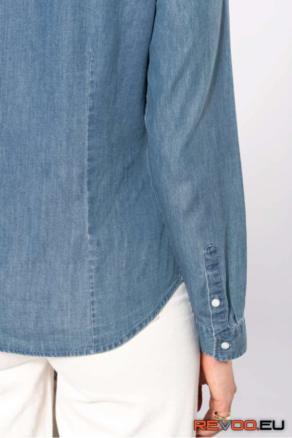 Hosszú ujjú ing (chambray) Kariban KA509 7.