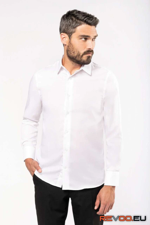 Hosszú ujjú vasalásmentes ing Kariban KA522 2.