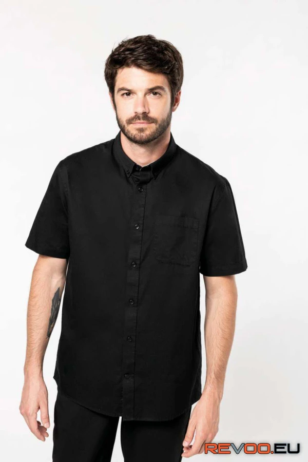 Ariana III. rövid ujjú pamut ing Kariban KA587 1.