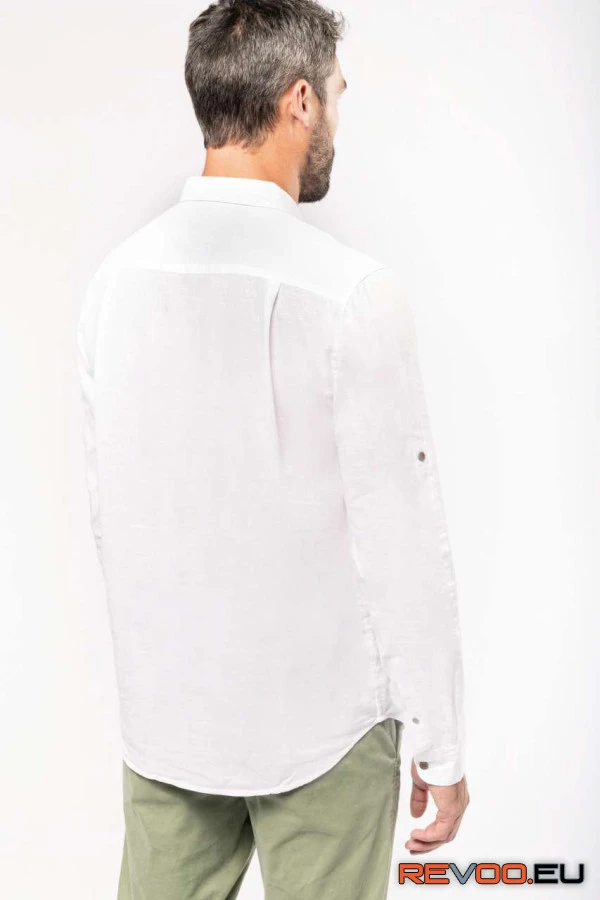 Hosszú ujjú pamut ing Kariban KA588 3.