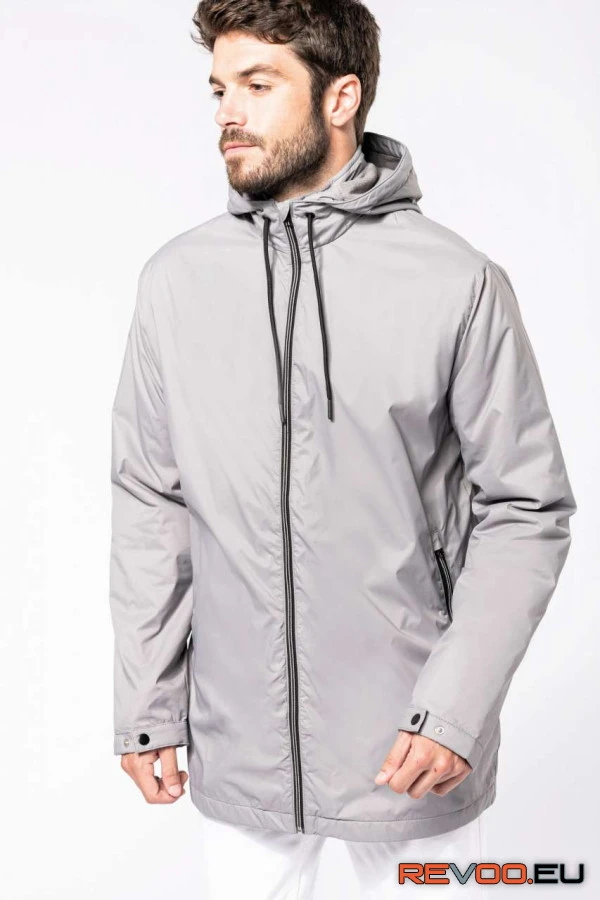 Uniszex kapucnis kabát polárbéléssel Kariban KA6153 5.