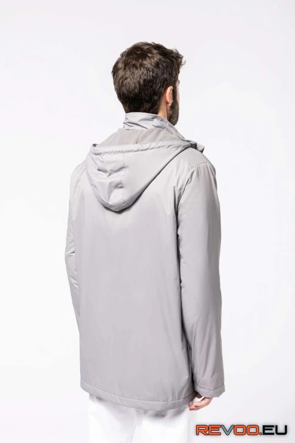 Uniszex kapucnis kabát polárbéléssel Kariban KA6153 6.