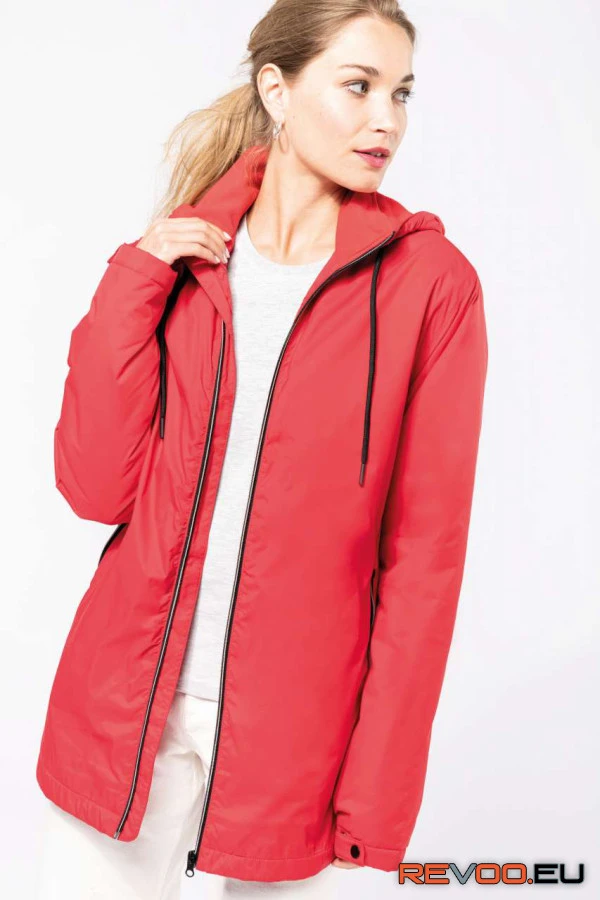 Uniszex kapucnis kabát polárbéléssel Kariban KA6153 8.