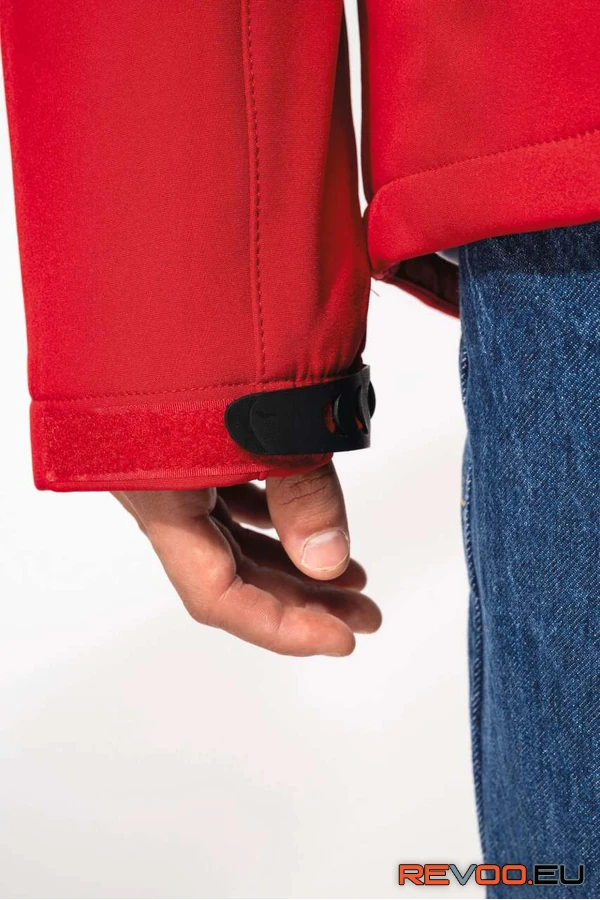 Kapucnis softshell bélelt kabát Kariban KA650 17.
