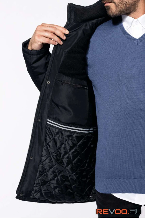 Levehető kapucnis kabát Kariban KA656 4.