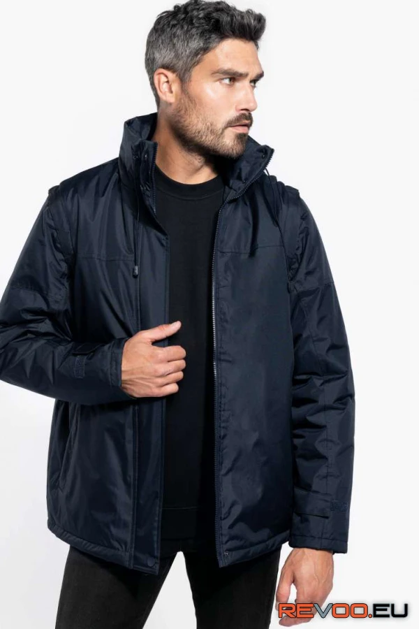 Factory levehető ujjú kabát Kariban KA693 1.