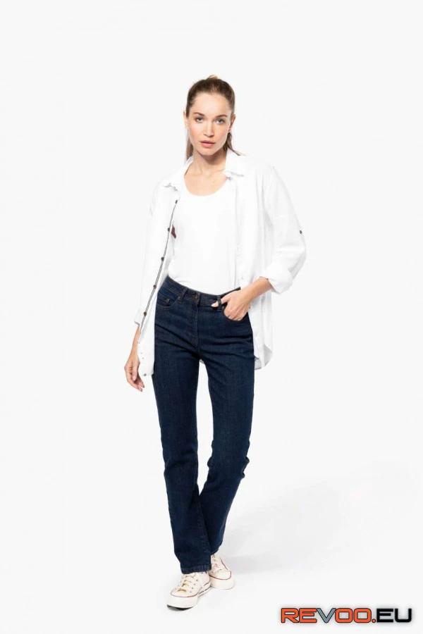 Női Basic farmernadrág   Kariban KA759 7.