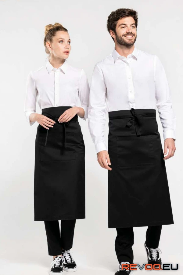 Polycotton extra-hosszú kötény Kariban KA8004 1.