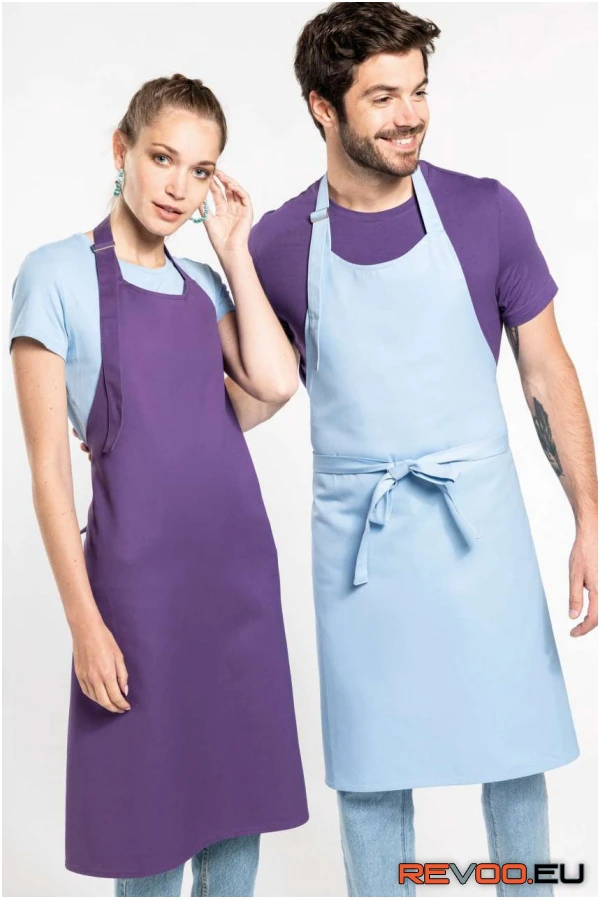 Pamut zseb nélküli kötény Kariban KA895 1.