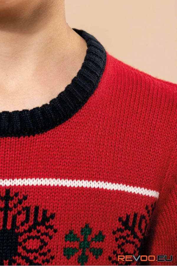 Kids’ környakas karácsonyi felső Kariban KA9012 5.