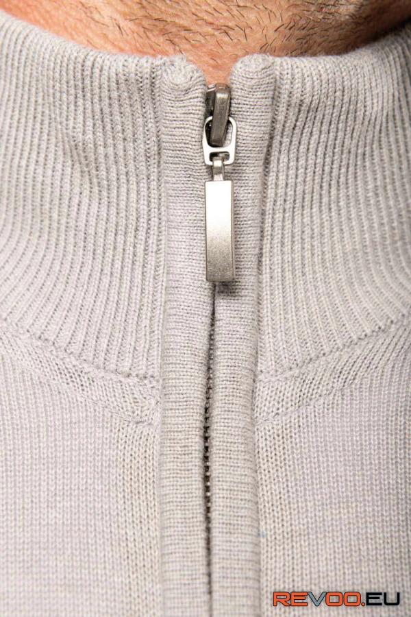 Végig cipzáras kardigán Kariban KA961 4.