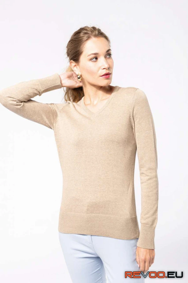 V-nyakú pulóver Kariban KA966 2.