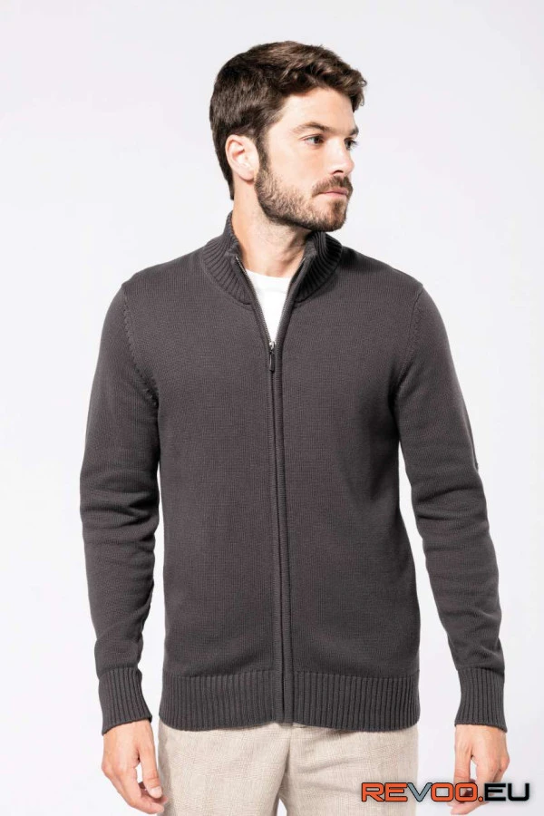 Végig cipzáras kardigán Kariban KA971 1.