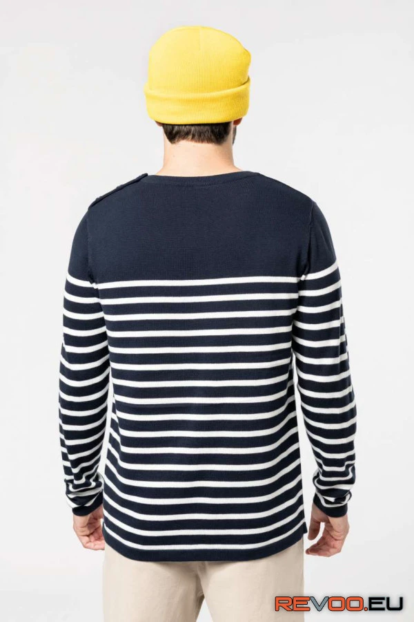 Tengerész pulóver Kariban KA989 3.