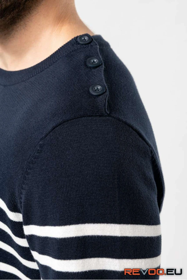 Tengerész pulóver Kariban KA989 4.