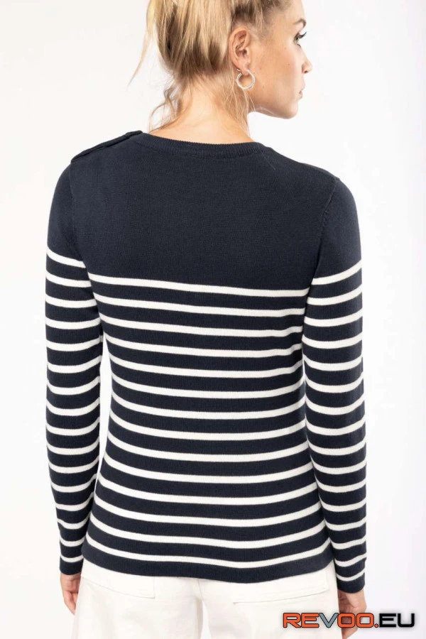 Tengerész pulóver Kariban KA990 3.