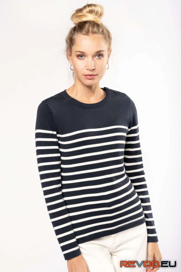 Tengerész pulóver Kariban KA990 1.