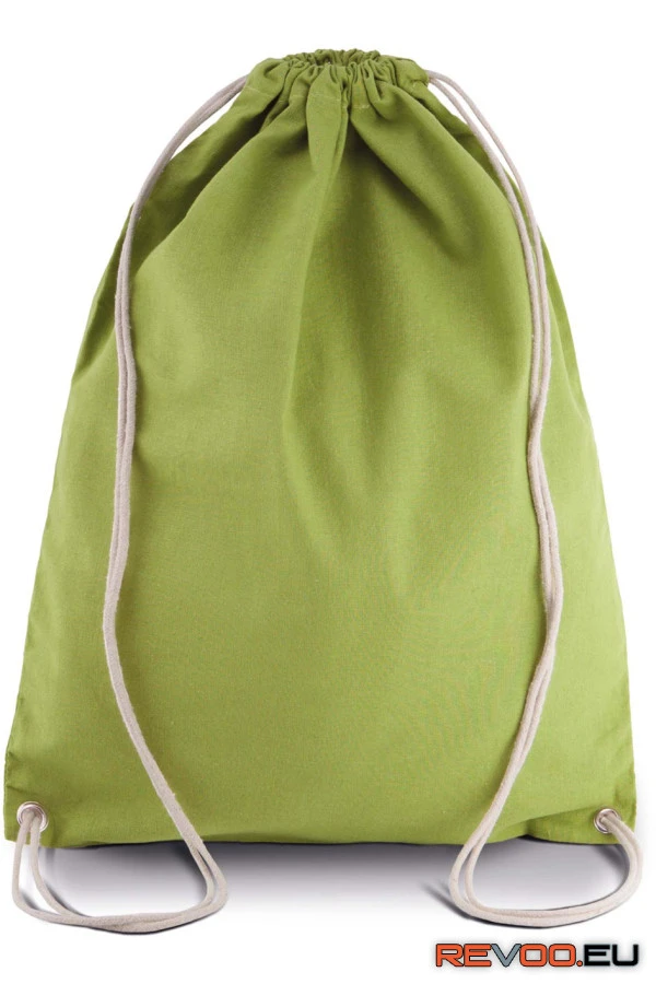 Húzózsinóros pamut hátizsák   Kimood KI0125 1.