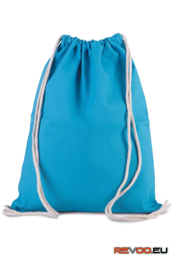 Vastag húzózsinóros pamut hátizsák Kimood KI0154 2.