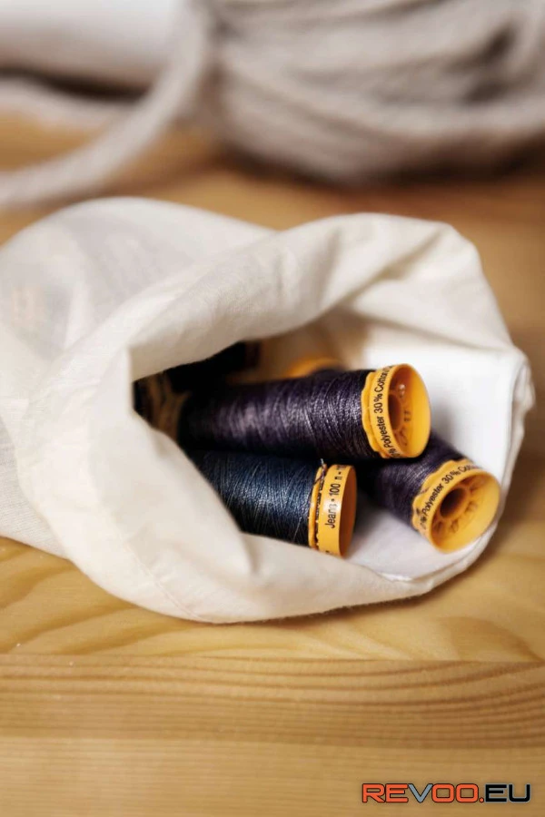 Biopamut húzózsinóros zsák   Kimood KI0729 4.