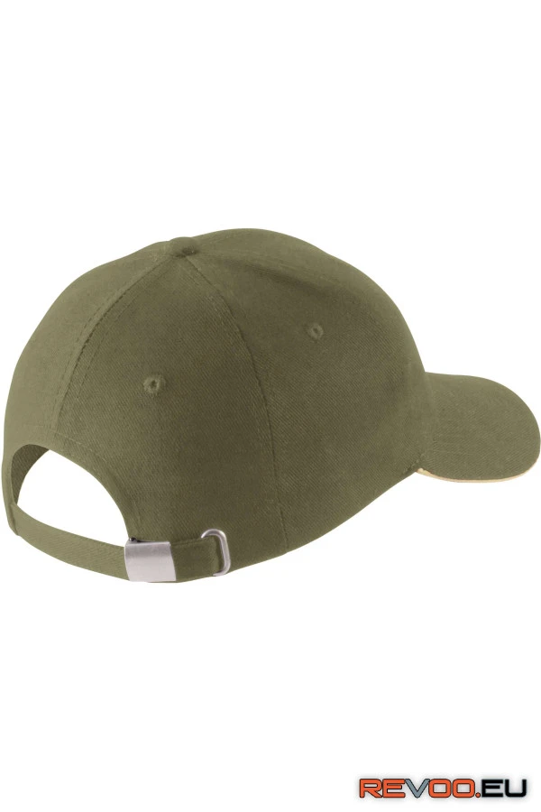 6 paneles pamut baseball sapka Orlando   Kariban KP011 5.