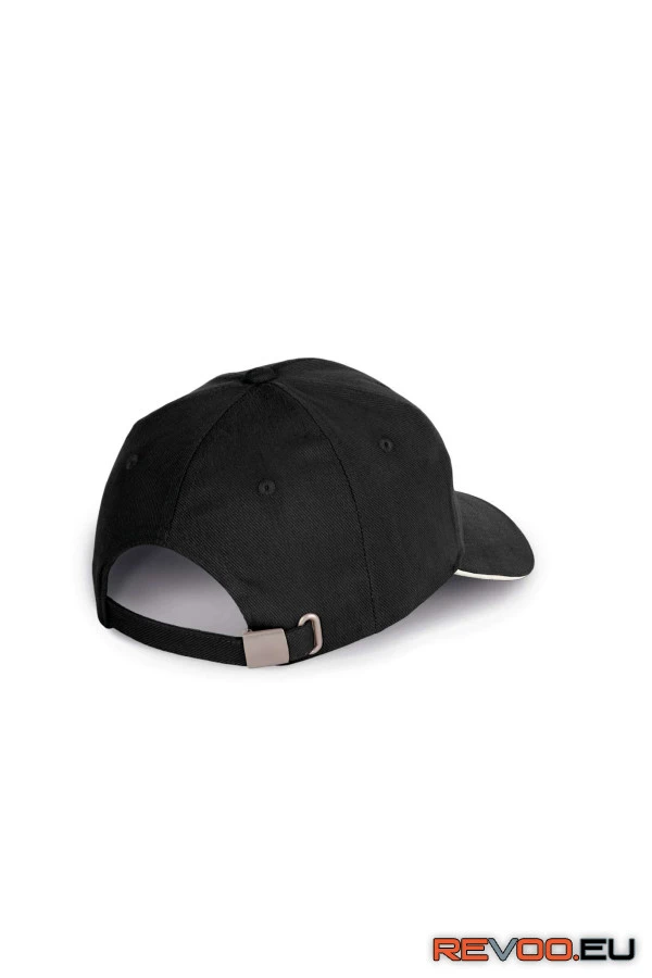 6 paneles organikus pamut baseball sapka Sandwich K-UP KP198 4.