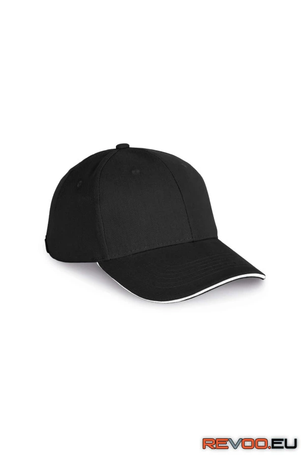 6 paneles organikus pamut baseball sapka Sandwich K-UP KP198 5.