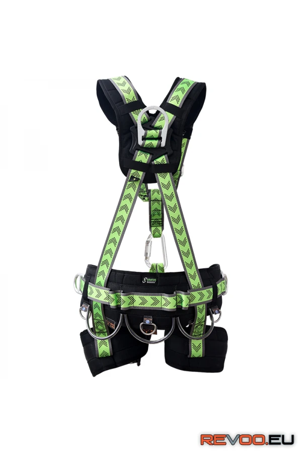 2 pontos heveder kényelmes, 2 pontos pozícionáló övvel, automata csatokkal   Kratos KRA-FA1020600A 2.