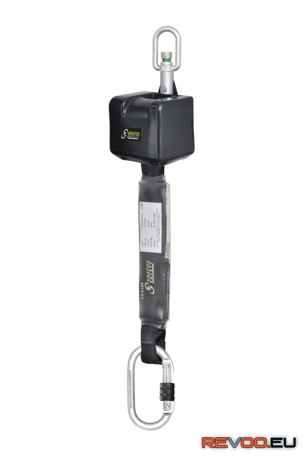 Visszahúzható zuhanásgátló heveder-2,5m Kratos KRA-FA2030002 1.