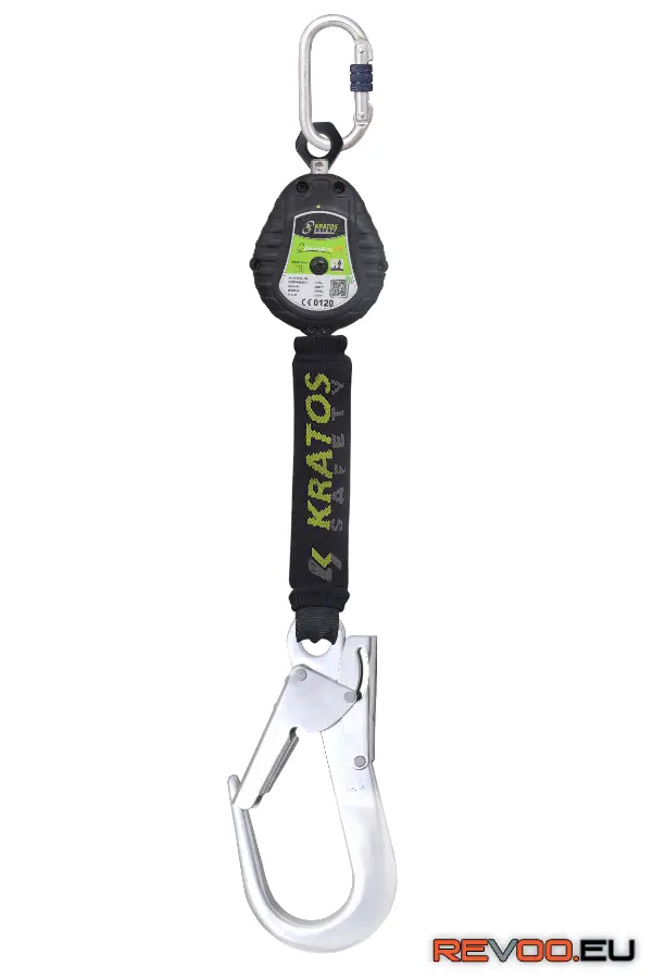 Visszahúzható zuhanásgátló polimer házban-2m   Kratos KRA-FA2050302 1.