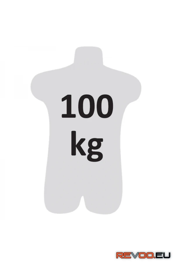 1,5m hosszú Y-energiaelnyelő kötél feszítővel nyújtható hevederpánt 2db karabiner   Kratos KRA-FA3080015 2.