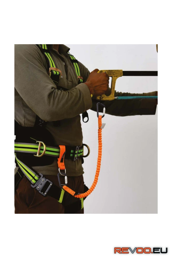 Nyújtható szerszámtartó kötél karabinerrel Kratos KRA-TS9000100 2.